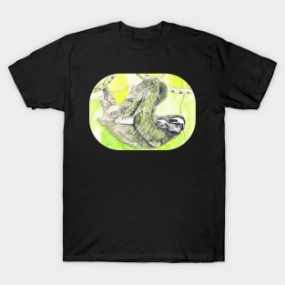 Chillin' Mum and Baby Sloths T-Shirt